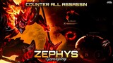 Zephys Jungle Hardcarry Gameplay | Best Counter To All Assassins | Clash of Titans | CoT
