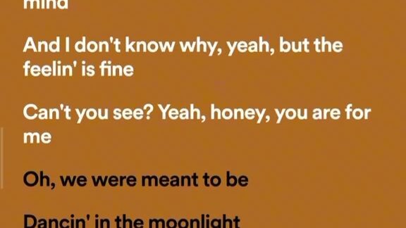 dancing in the moonlight