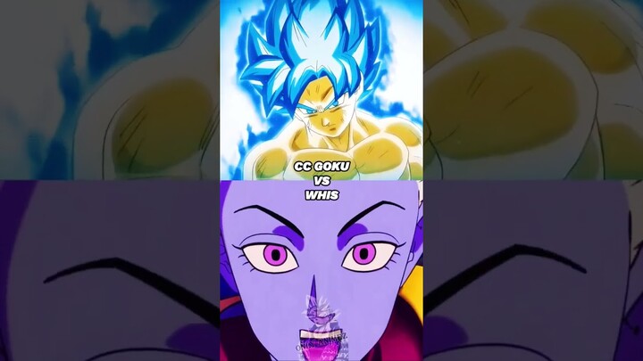 "Ultimate Battle: Universal God Blue Goku vs Dragon Ball Super"#shorts #dbz #dbs #goku #vs #anime