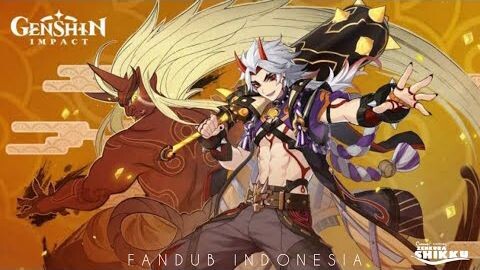 Character Teaser "Arataki Itto'Thats How the Show Should Go Genshin Impact (fandub indonesia)