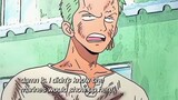 Zoro Got Lost And He bomp In To A Wall And See a 7 Marines