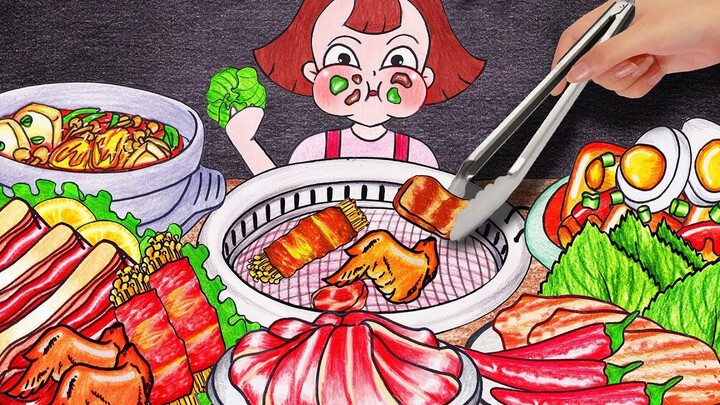 定格动画：您最喜欢的韩国料理是什么？