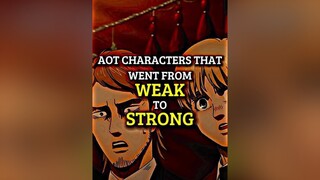 Aot Characters That Went From Weak To Strong eren erenjaeger jaeger erenedit yeager erenyeager eren