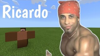 How to summon Ricardo in Minecraft Pe