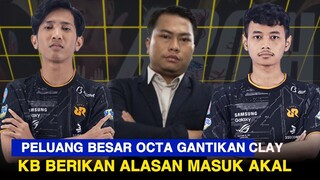 CLAY TERANCAM DIGANTIKAN OCTA DI TIM RRQ, KB BEBERKAN ALASAN KUATNYA MAMPU BAWA JUARA DI GOF