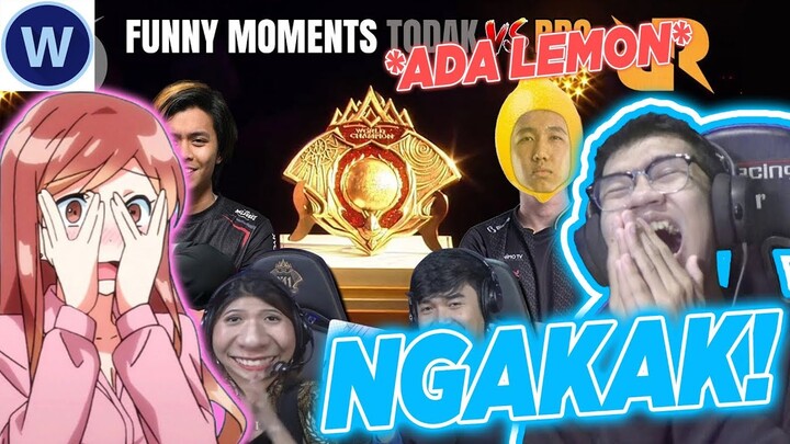 REACTION Mobile Legends World Championsip.EXE - Grand Final RRQ VS TODAK #WielinoXD #MobileLegends