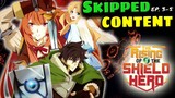 Rising Of The Shield Hero Cut Content: What Did the Anime Change? – Episodes 3 – 5