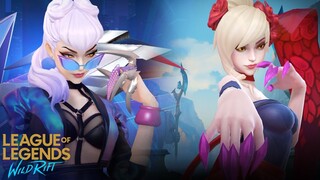 Evelynn Skins Comparison | KDA All Out & Tango Evelynn | Wild Rift