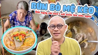 Đến Huế mà không ăn thử bún bò Mệ Kéo bán gần 7 thập kỉ thì coi như chưa đến Huế!!!