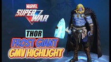 PAKAI SKIN GRATISAN ! THOR FROST GIANT HIGHLIGHT 😎 MARVEL SUPER WAR