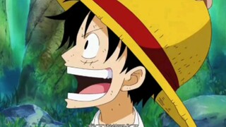 Di One Piece, yang paling lucu waktu kecil adalah Luffy kan?