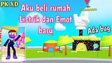 Membeli rumah Gardu listrik ada bug dan beli emot di PK XD Update CapyPower