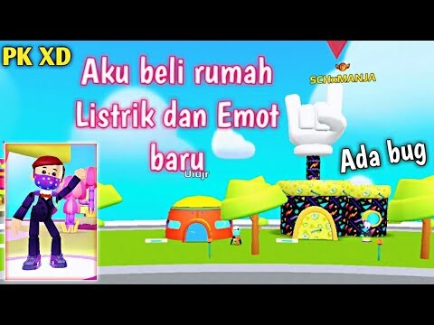 Membeli rumah Gardu listrik ada bug dan beli emot di PK XD Update CapyPower