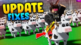 UPDATE* Bugs Fixes, Changes and MORE?! in Roblox Islands (Skyblock)