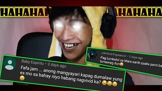 TULOG NG NAKADILAT MATA | Reading Your Comments #20