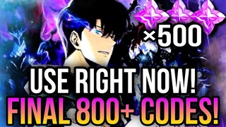 Solo Leveling:ARISE - Use These 800+ New Codes Now! *Get 500 Essence Stone Now!