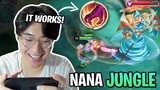NANA too OP, but can she JUNGLE? | Mobile Legends