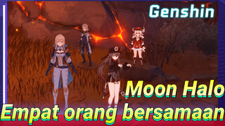 Moon Halo Empat orang bersamaan