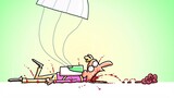 Sky Diving GREATEST Landing | Cartoon Box 399 | by Frame Order | Hilarious Cartoons