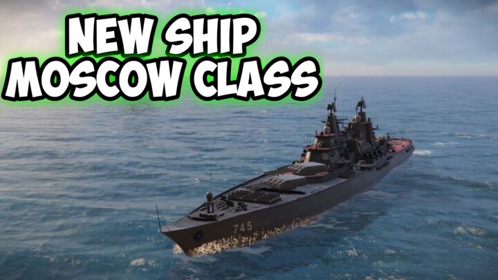 MODERN BATTLESHIP MOSCOW CLASS