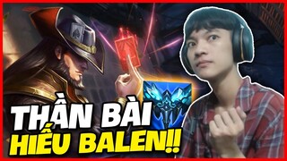 (LMHT) HIẾU BALEN TRỔ TÀI MÚA TWISTED FATE ĐI ROAM KHẮP MAP SIÊU KHÓ CHỊU !!!