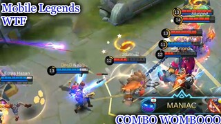 WTF Mobile Legends Funny Moments |300 IQ Atlas COMBO WOMBO but fail savage lol