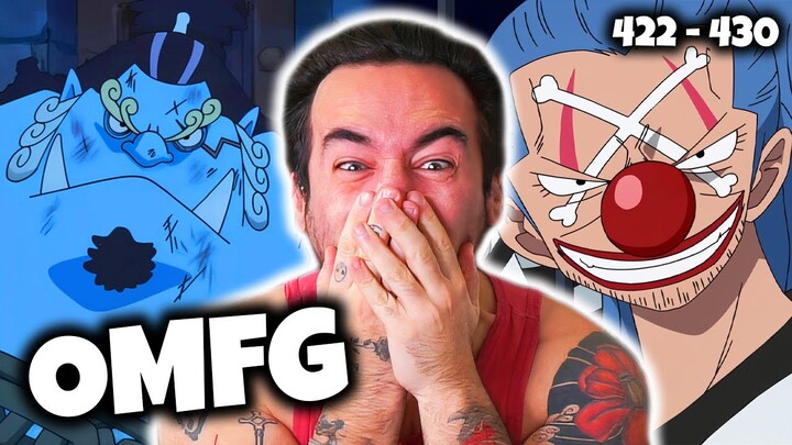 JIMBEI, BUGGY, AND CROCODILE!? One Piece 422-430 Reaction