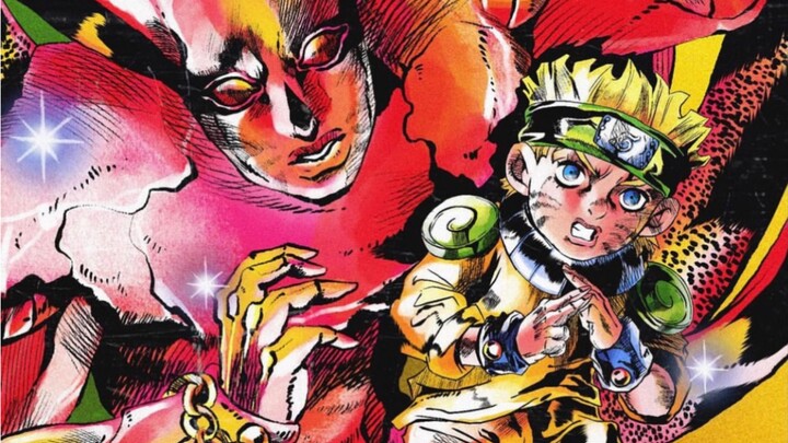 If Naruto was drawn by Hirohiko Araki