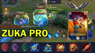 arena of valor zuka gameplay zuka pro zuka pro gameplay