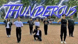 [KPOP IN PUBLIC] STRAY KIDS (스트레이키즈) - "Thunderous"  Dance Cover by Sky Light | Indonesia 🇮🇩