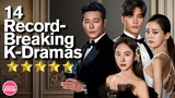 14 Blockbuster Korean Dramas With Record High Viewership!