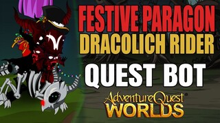 AQW - Festive Paragon Dracolich Rider's Quests Bot | Grimoire 3.8+