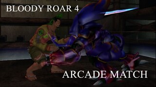 ARCADE MATCH BLOODY ROAR 4 BUNGLON