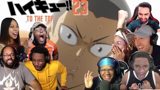 THIS IS TANAKA'S SEASON ! HAIKYUU TO THE TOP SEASON 4 EPISODE 23 BEST REACTION COMPILATION