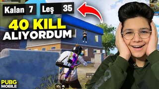 OHA!! SONUNDA 40 KİLL ALIYORDUM!! | PUBG MOBİLE