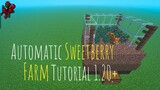 Minecraft Automatic Sweet Berry Farm Tutorial