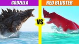 Godzilla vs Red Bluster | SPORE