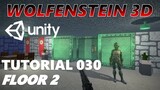 How To Make An FPS WOLFENSTEIN 3D Game Unity Tutorial 030 - MOVING BETWEEN LEVELS