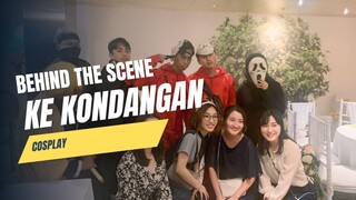 Behind the scene ke kondangan cosplay