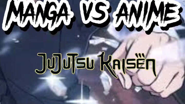 Manga vs Anime (Jujutsu Kaisen S2)