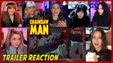 Chainsaw Man Trailer Reaction | Girls Reaction チェンソーマン BYN