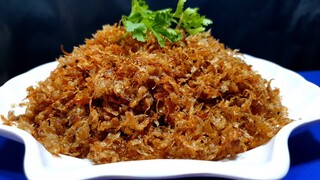 Cách làm CHÀ BÔNG CHAY từ sườn non thơm ngon đơn giản | Thanh cooking ẩm thực chay