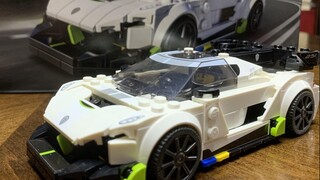 [เยาวชนสู่ความตาย] Koenigsegg—เริ่มสร้างทีมซุปเปอร์คาร์【1】[LEGO—76900]