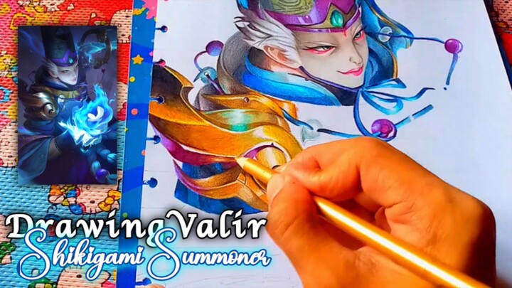 Drawing Valir Shikigami Summoner Part 3