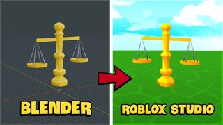 Hướng Dẫn Cách Đưa File Mesh Model Từ Blender Vào Roblox Studio Một Cách Chuyên Nghiệp!