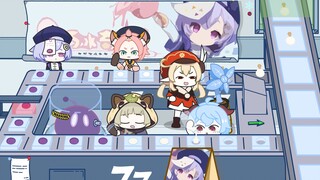 [Genshin Impact Small Animation] Qiqi's Ice Cream Production Line