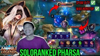 GAMEPLAY PHARSA | ITEM BUILD PHARSA 1x ULTY! | Gaming | Mobile Legends - mlbb