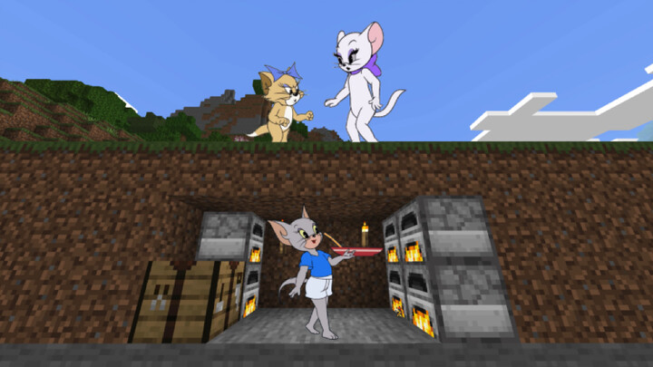 Kate vs 2 Hunters | Minecraft Speedrunner