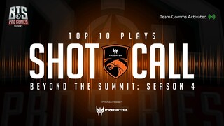 SHOTCALL - TNC Predator Top Plays of BTS Pro Series Season 4 w/ Team Comms