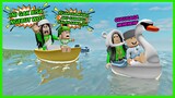 Dede Darlung & Darjun Ngevlog Naik Boat Baru - Roblox Indonesia